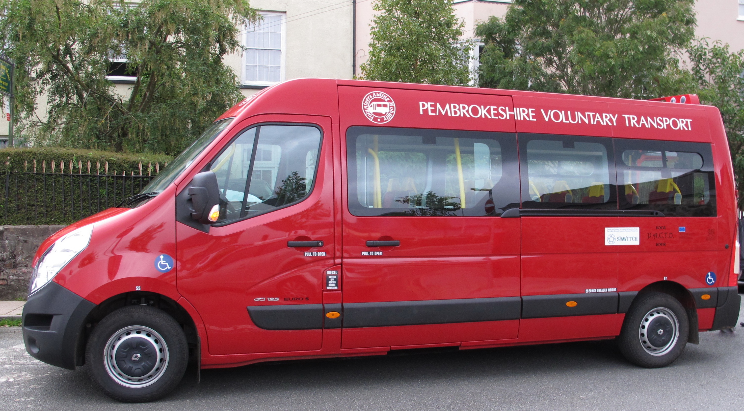 Pembrokeshire Voluntary Transport Minibus